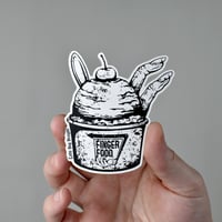 Image 1 of Double Digit Sundae Matte Vinyl Sticker