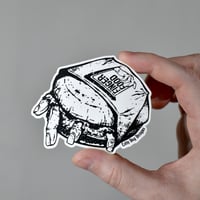 Image 1 of Handburger Matte Vinyl Sticker