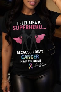 Image 2 of Super Hero Cancer Tee