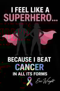 Image 3 of Super Hero Cancer Tee