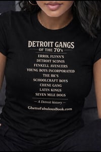 Image 1 of Detroit 70's Gang History Tee