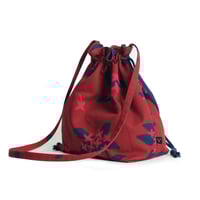 Image 2 of IXORA Long Strap Drawstring Bag