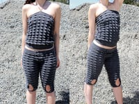 Image 3 of Thorn Tube Top - Dark Gray