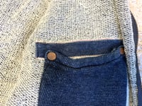 Image 7 of Pure Blue Japan jeans indigo dyed hooded sweater, size 2 (M)