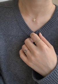 Image 6 of Victorian Petite Heart Necklace