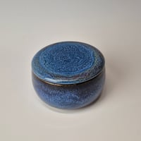 Image 3 of Small Good Stuff and Treasures Jar: Bluebird Skies (Cobolt) 01202602