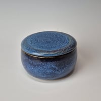 Image 1 of Small Good Stuff and Treasures Jar: Bluebird Skies (Cobolt) 01202602