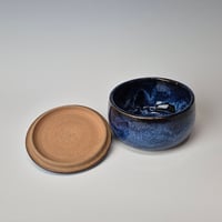 Image 5 of Small Good Stuff and Treasures Jar: Bluebird Skies (Cobolt) 01202602