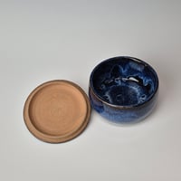 Image 6 of Small Good Stuff and Treasures Jar: Bluebird Skies (Cobolt) 01202602