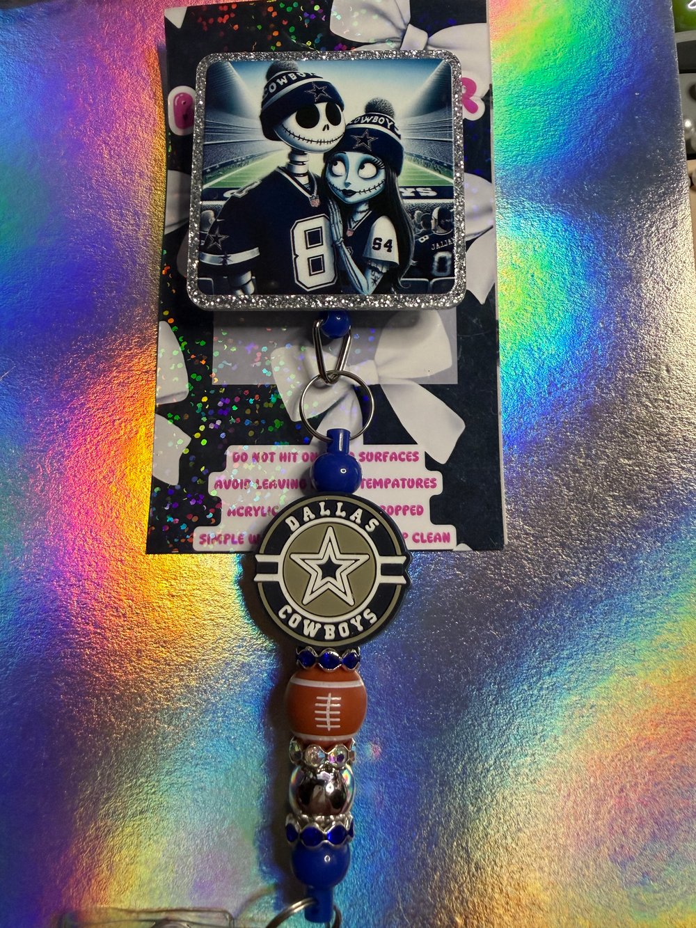 Image of Cowboys beanie couple