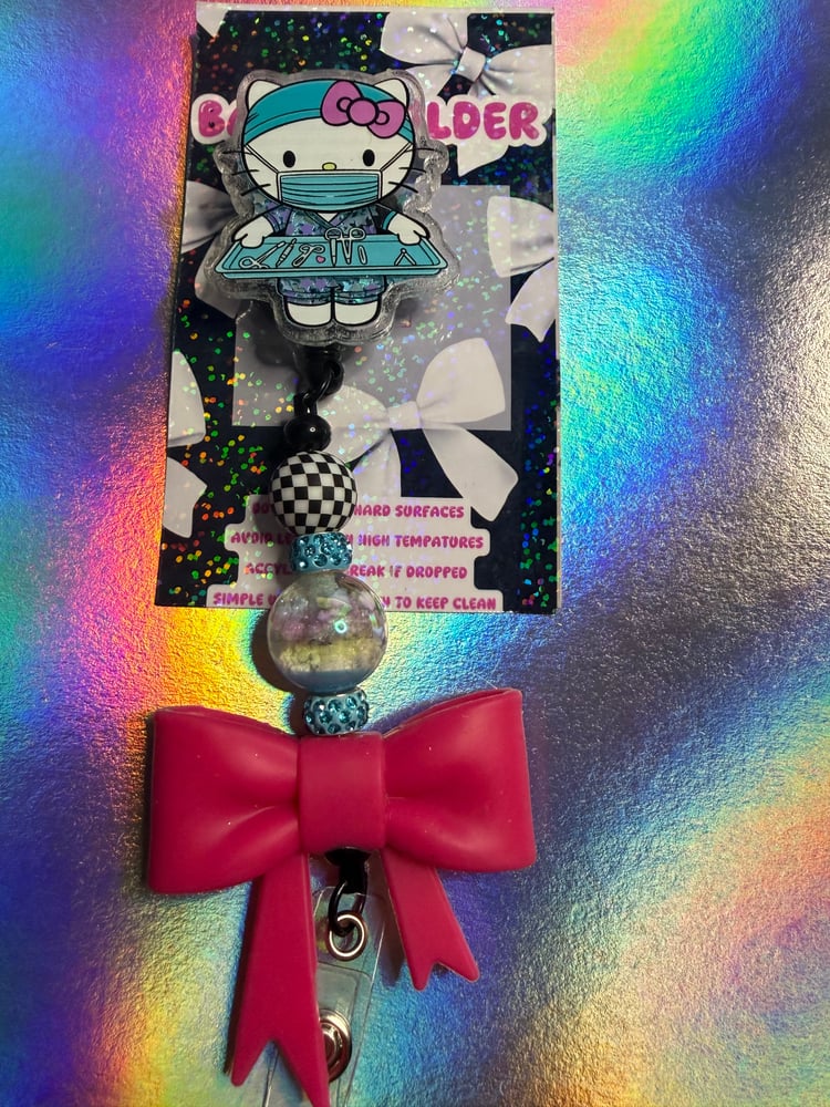 Image of HK OR Nurse with bow