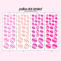 Image 2 of polka dot button 