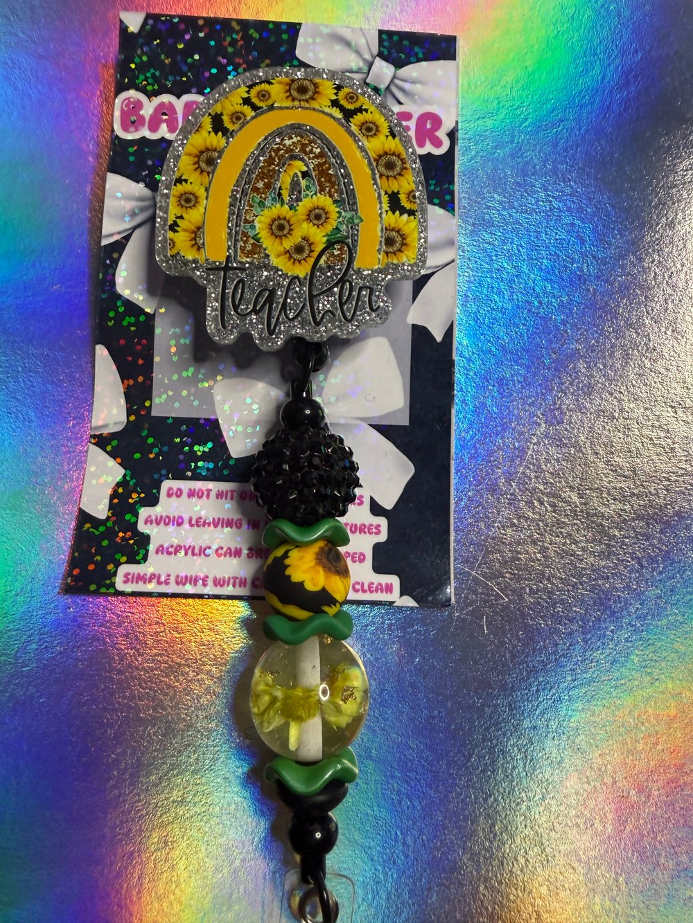 Image of Teacher life sunflower