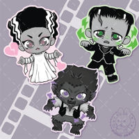 Image 2 of Classic Horror Stickers