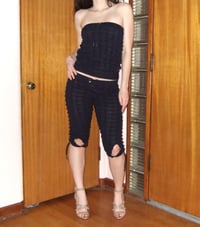 Image 3 of Thorn Tube Top - Navy