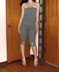 Image 2 of Thorn Capris - Gray