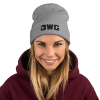 Image 5 of OWG - Branded Black Embroidered Beanie