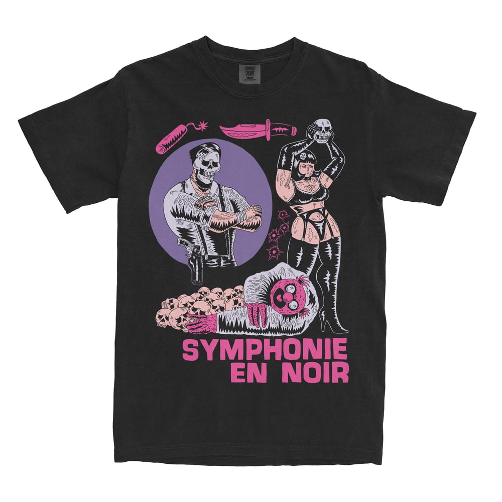 "SYMPHONIE EN NOIR" TEE