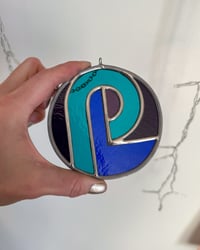 Image 5 of Pretty Lights Swircle Stained Glass Suncatcher