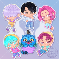 Image 1 of KPOP Saja Boys Stickers