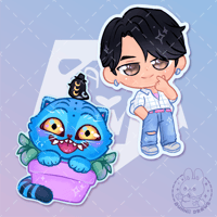 Image 2 of KPOP Saja Boys Stickers