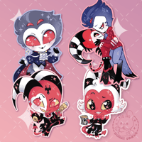 Image 1 of Helluva & Hazbin Stickers