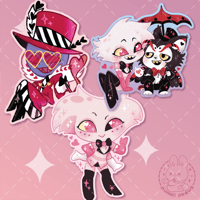 Image 2 of Helluva & Hazbin Stickers