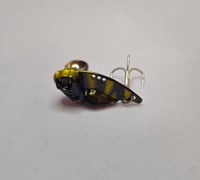 Image 2 of Black n Yellow "Gold"  "metal blade lure (tail spinner)"