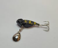 Image 4 of Black n Yellow "Gold"  "metal blade lure (tail spinner)"