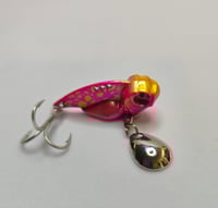 Image 3 of Pink Gold-Strike  "metal blade lure (tail spinner)"