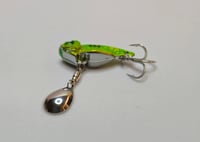 Image 3 of Lemon Lime Twist  "metal blade lure (tail spinner)"