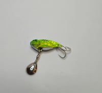 Image 1 of Lemon Lime Twist  "metal blade lure (tail spinner)"