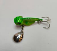 Image 7 of Lemon Lime Twist  "metal blade lure (tail spinner)"