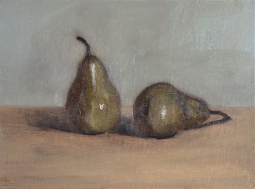Image of Deux poires mûres