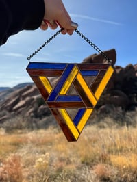 Image 5 of STS9 Ad Explorata Stained Glass Suncatcher