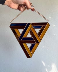 Image 4 of STS9 Ad Explorata Stained Glass Suncatcher