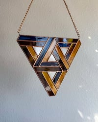 Image 2 of STS9 Ad Explorata Stained Glass Suncatcher