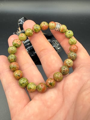 8mm Unakite Bracelet