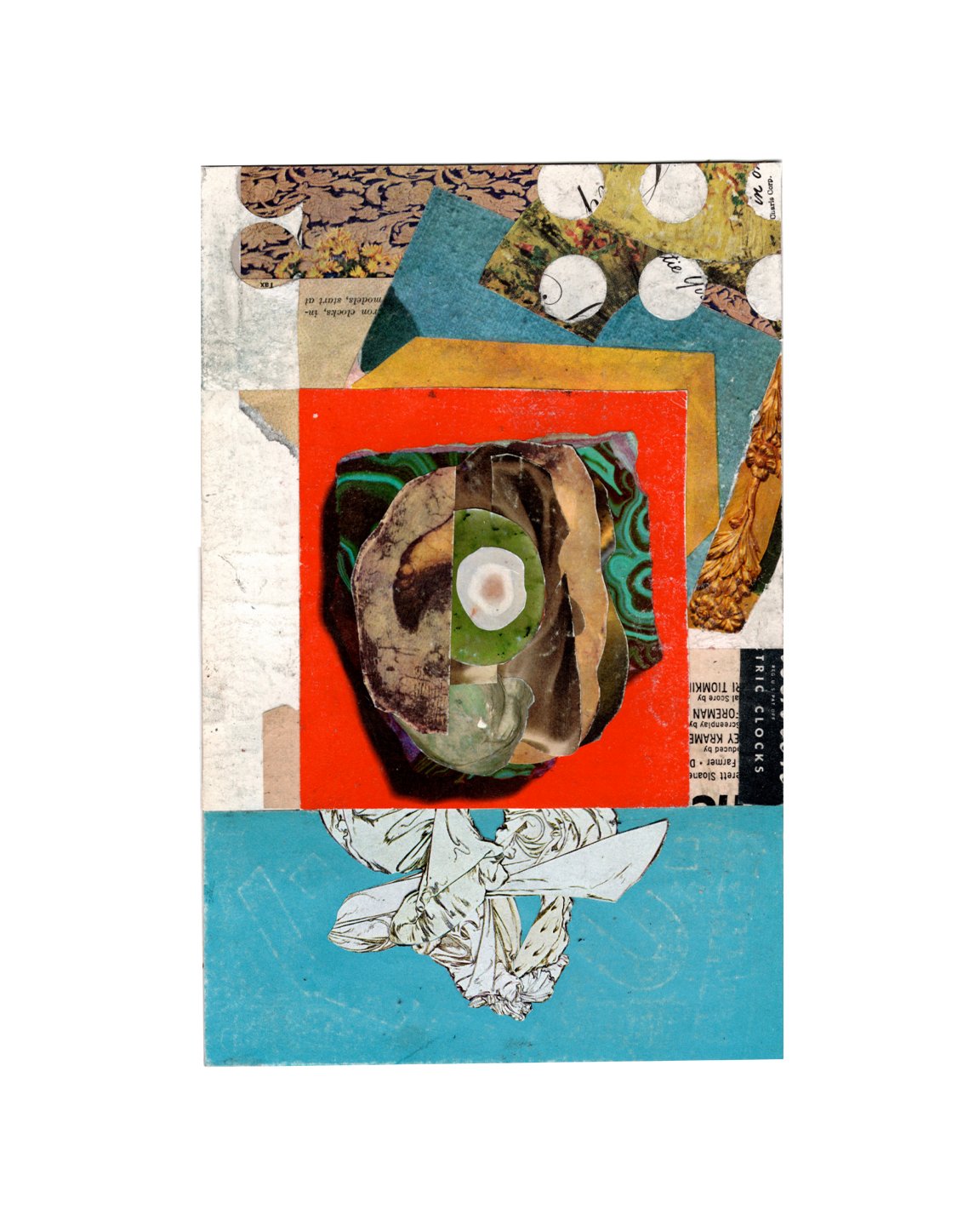 new continuity [handcut paper collage]