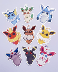 Eeveelution Sticker Bundle