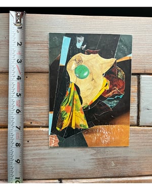 fountain of [handcut paper collage]