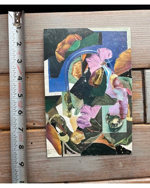 without the gate [handcut paper collage]