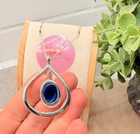 Image 2 of Teardrop layer Abalone Pendant