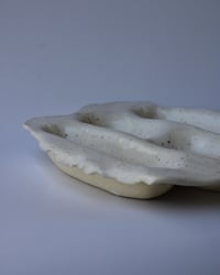 Image 3 of Sculptural Ceramic Platter - Handmade Stoneware Plate
