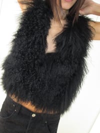 Image 1 of Naf Naf Early 00s Fur Vest (II)