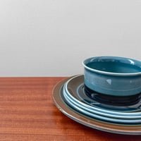 Image 2 of Arabia Finland Meri Tea Cup Trio Set