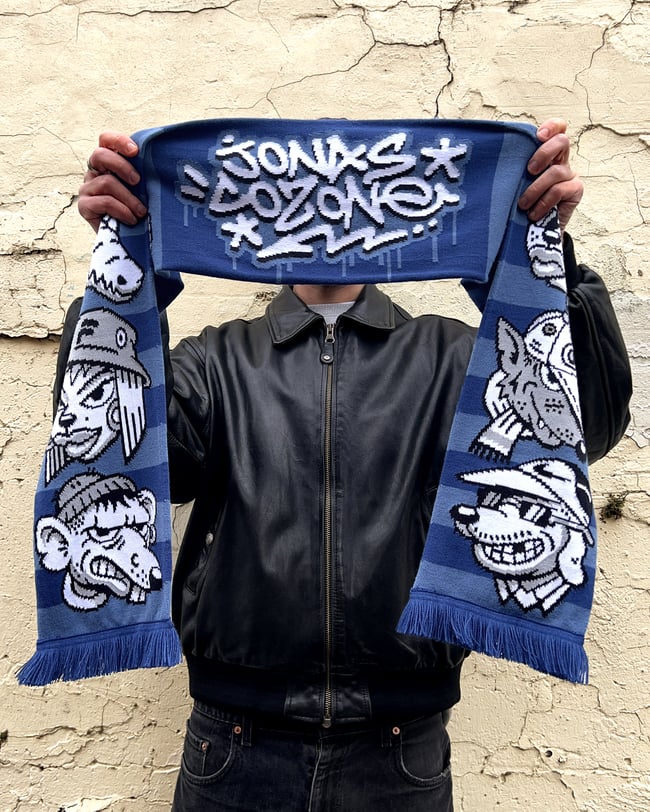 Faces Scarf