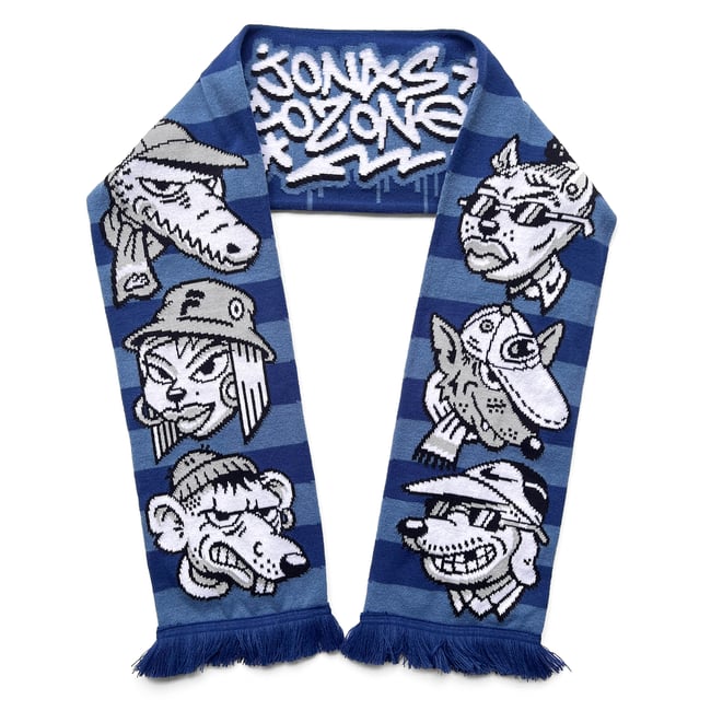 Faces Scarf
