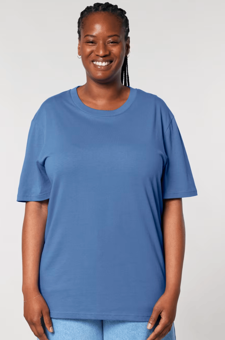 Image of   ADULT Summer Sprinkle Tee - Bright Blue