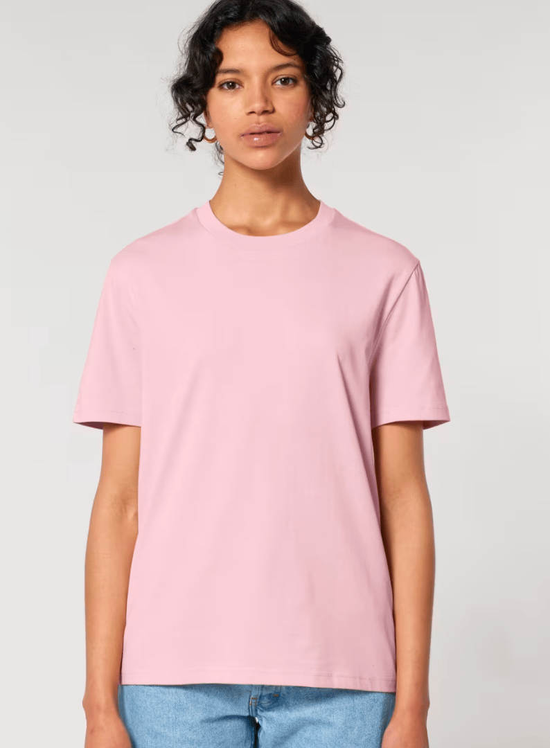 Image of  ADULT Summer Sprinkle Tee - Cotton Pink